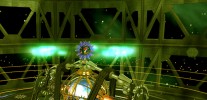 3D Alien Clock screensaver