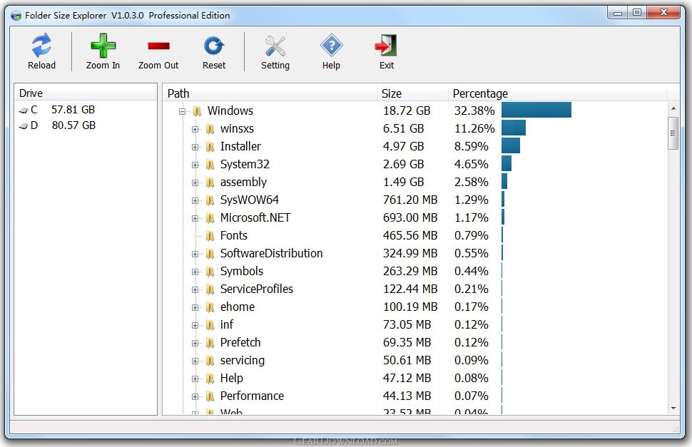 network folder size analyzer