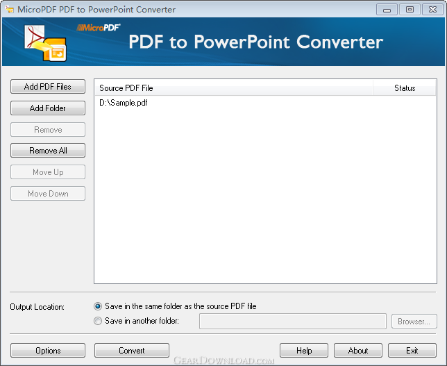 free pdf to powerpoint converter software