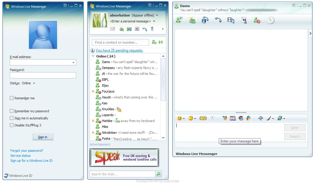 download the new version for windows Messenger for Desktop