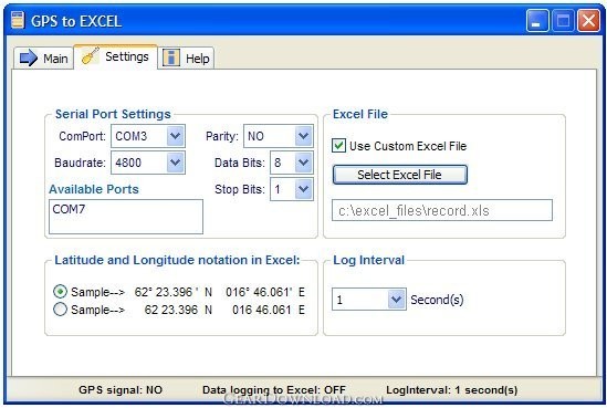 Serial Communication With Excel