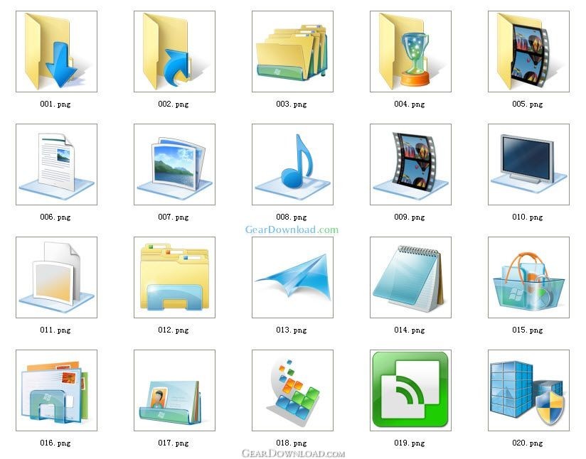 ico icons for windows 7