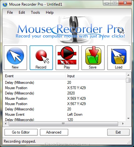 mouse recorder keyboard automation