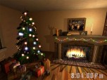 Christmas Fireplace 3D Screensaver