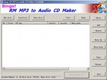 Bingo! RM MP3 to CD Maker Burner