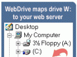 WebDrive Screenshot