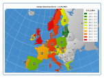 AnyChart Flash Map Component Screenshot