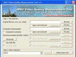 MSU Video Quality Measurement Tool Screenshot