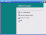 Article Manager Screenshot