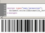 AJAX and JavaScript Barcode Generator