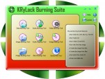 KRyLack Burning Suite Free Screenshot