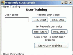 Speaker Verification DLL Screenshot