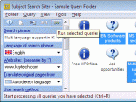 Subject Search Siter Screenshot