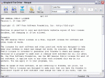 Miraplacid Text Driver Terminal Edition Screenshot