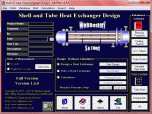 Shell and Tube Heat Exchanger Design Screenshot