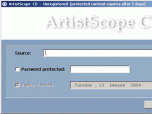 ArtistScope CD Screenshot