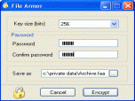 FileArmor Screenshot