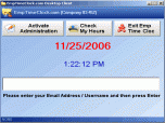 Emp Time Clock Screenshot