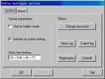 Infine Keylogger Lite Screenshot