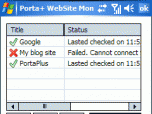 Porta+ WebSite Monitor