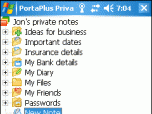 Porta+ Private Notes