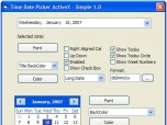 Time Date Picker ActiveX