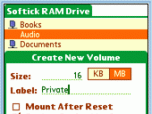 Softick Ram Drive Screenshot