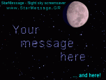 StarMessage - Moon Phases screensaver