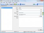 MCS Password Manager 2008 Screenshot