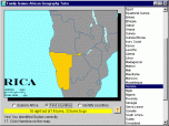 African Geography Tutor Screenshot