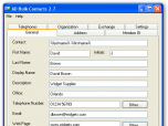 AD Bulk Contacts Screenshot