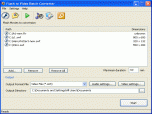 Flash to Video Batch Converter Screenshot