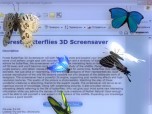 Desktop Butterflies 3D Screensaver