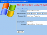 Windows Product Key Code Finder Screenshot