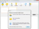 Artists Portfolio Creator Screenshot
