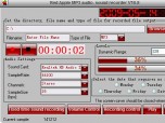 Red Apple MP3 audio- sound recorder Screenshot