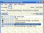 Transparent Window Manager Screenshot