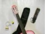 Acoustic Guitar Pink