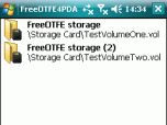 FreeOTFE4PDA Screenshot