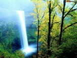 Colourful Waterfall Screensaver