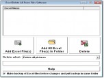 Excel Delete All From Files Software Screenshot