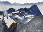 Winter In Mountains 3D Screensaver Screenshot