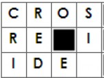 Crossword flash component Screenshot