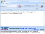 PROMT Translation Agent Screenshot