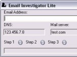 Email Investigator Lite Screenshot