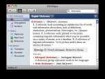 French-English Collins Pro Dictionary for Mac Screenshot