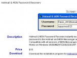 MSN & Hotmail Password Recovery