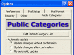 Public Categories for Outlook