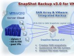 SnapShot Backup for VMWare Screenshot