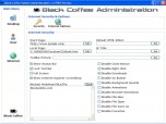 Black Coffee System Administration Screenshot